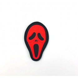 Parche 3D Scream Rojo