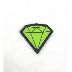 Parche Diamante verde