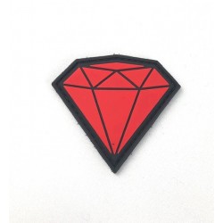 Parche Diamante Rojo