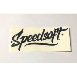 Stickers Speedsoft Black