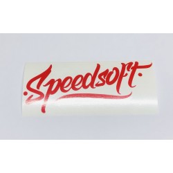Stickers Speedsoft Rojo