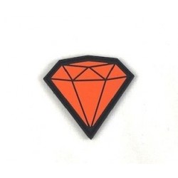 Parche Diamante Naranja