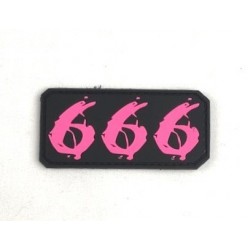 Patch 666 Pink Hot