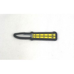 Patch Butterfly Knife Yellow