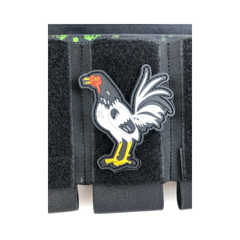 Patch Rooster Fights Black