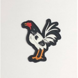 Patch Rooster Fights Black
