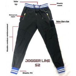 Jogger Combat S2 line Blue