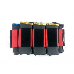 Pouch Strap 7x M4 Red