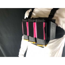 Pouch Triple M4 Fluo Pink