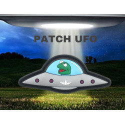 Parche Goma UFO 3D