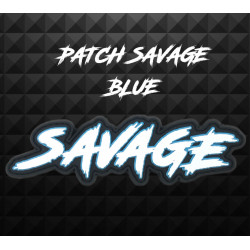 Parche Goma Savage Azul